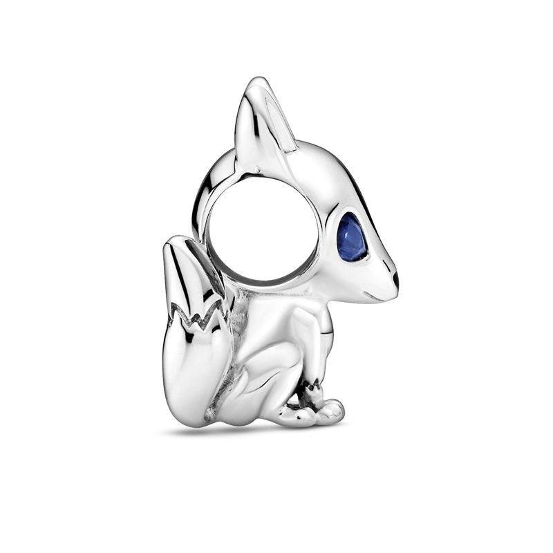 Срібна намистина Пандора  «Лисиця з блакитними очима» 799096C01 MasterSem Київ - фото 3