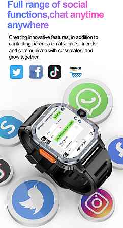 Розумний смарт-годинник Smart Nova Sim Steel Black (2 ремінці) Київ