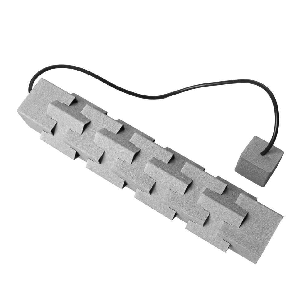 Світильник підвісний MSK Electric Norden під лампу Е27 сірий муар MR 4280 GR Київ - фото 2