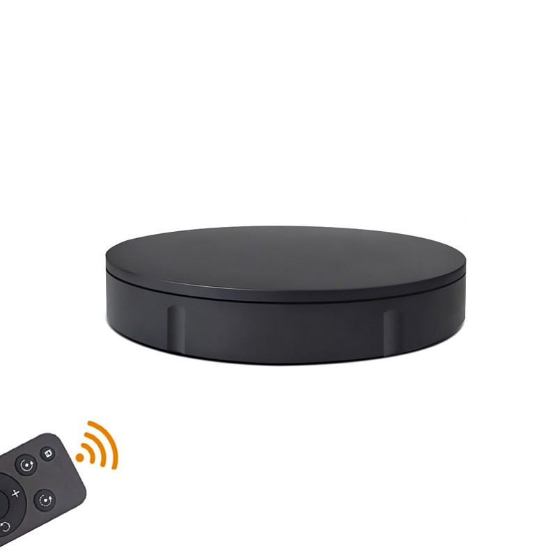 Предметний стіл поворотний 30см 100кг пульт чорний Puluz TBD049624002B Київ - фото 1