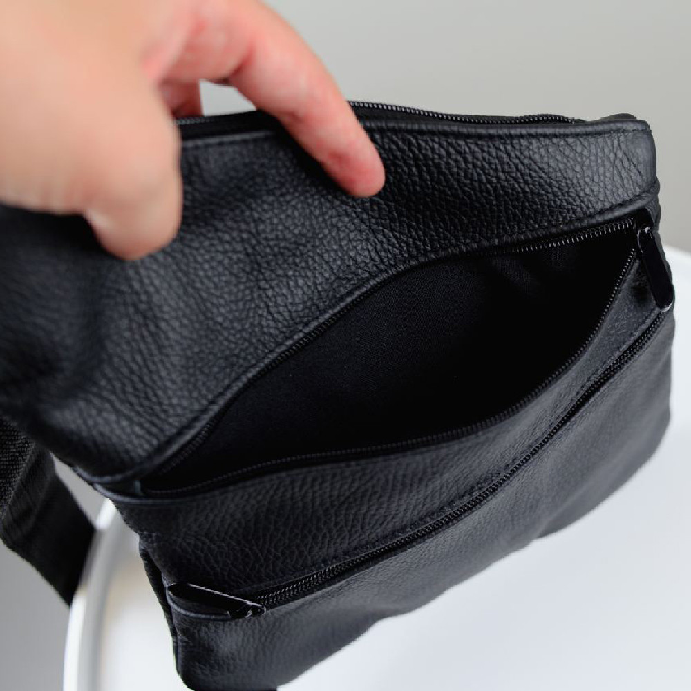 Сумка-кросбоді молодіжна, Сумки слінг чоловічі крос боді, Чоловіча міська сумка крос-боді PQ-66 Івано-Франківськ - фото 2