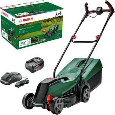Газонокосилка Bosch CityMower 18V-32-300 18V, 4Ah, 34см, 31л, 30-60мм 9.4кг (0.600.8B9.A07) Винница