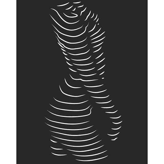 Картина за номерами "Звабливий силует" 10117-AC 40х50 см Вінниця