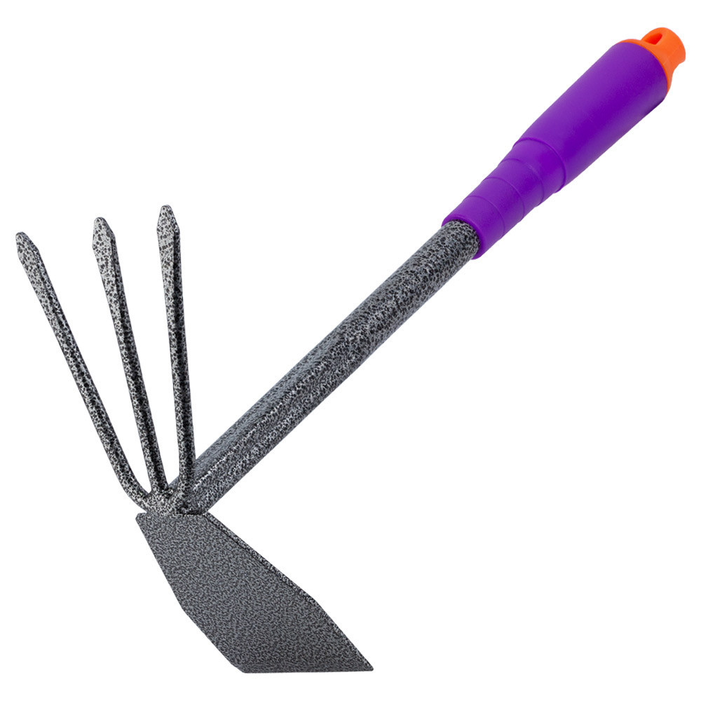 Мотика комбінована плоска + 3-зуба (порожниста ручка) (ABS) GRAD (5044665) Київ - фото 1