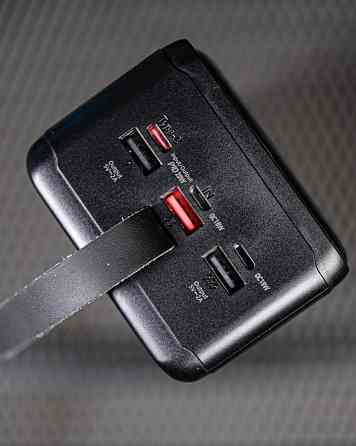 Повербанк Hoco J123C 60000mAh 22.5W швидке заряджання Чорний ПП8195 Київ