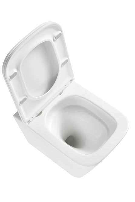 Унітаз підвісний Mixxus Premium Quadro-0301-T3 490x340x360mm, система змиву TORNADO 3.0   ( MP6453 ) 35642 Харьков - изображение 13