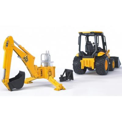 Спецтехніка Bruder Дорожный погрузчик с экскаватором JCB MIDI CX М1:16 (02427) Вінниця - фото 7