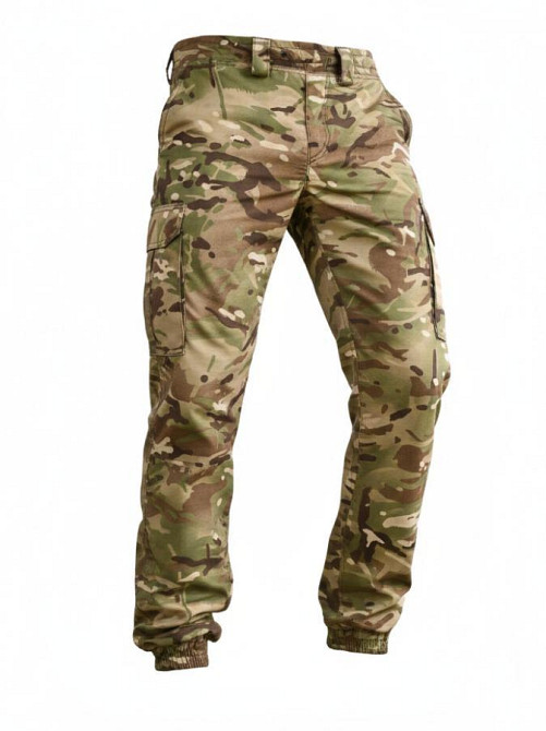 Тактические мужские штаны джогеры лето весна Бандиты мультикам Одесса - изображение 16