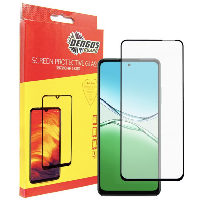 Стекло защитное Dengos Full Glue OPPO A5 4G Black (TGFG-402) Винница - изображение 1