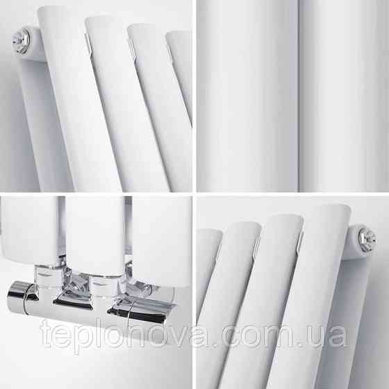 Дизайнерский радиатор 1800/354 (мм) белый мат IDEALE ADELE (универсальное подключение) 12 6/1800/354 Черновцы