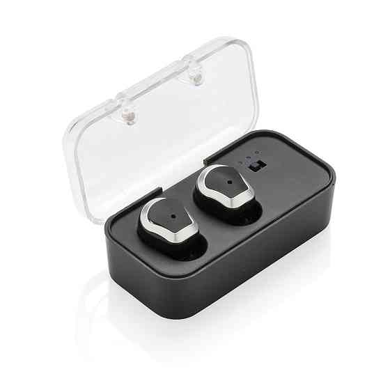 Наушники двойные беспроводные с футляром для переноски Ровно