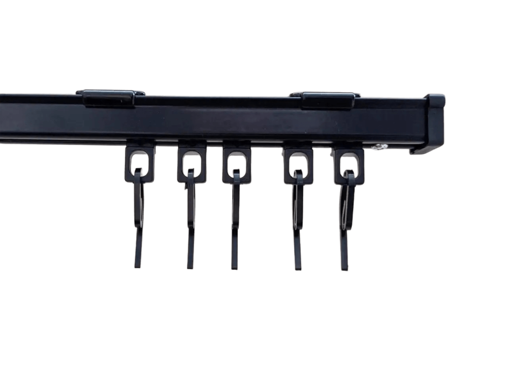 LIVOLO Прямий карниз KS для тюлів чорний (VL-SHQ-KS-BP) Коломия - фото 9