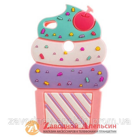 Xiaomi Redmi 4X 3s 3x об'ємний чохол Ice Cream Одеса - фото 1