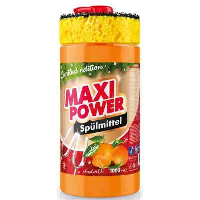 Засіб для ручного миття посуду Maxi Power Мандарин 1 л (4823098413929) Вінниця