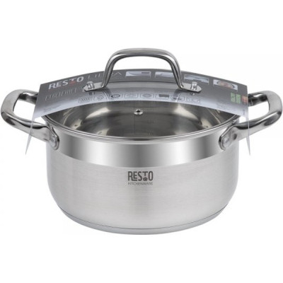 Кастрюля Resto Libra із кришкою 4 л (92004) Винница - изображение 4