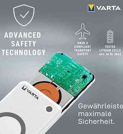 Павербанк УМБ Varta Wireless Power Bank 15000 mAh Київ