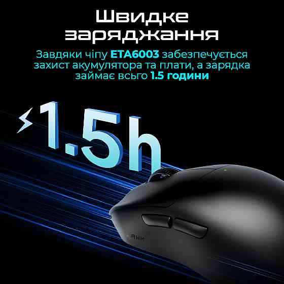 Миша бездротова RAWM ES21 White ( 15049 ) Харьков