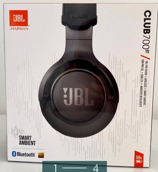 Безпроводные Наушники: JBL Club 700BT.НОВІ Харьков - изображение 1