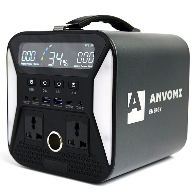 Портативная зарядная станция ANVOMI UA301 (83200 mAh, 299 Wh) Днепр - изображение 1