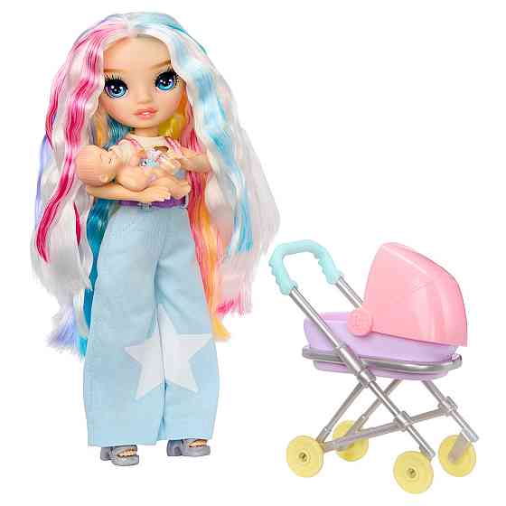 Ігровий набір з ляльками Rainbow High серії Junior High Babysitters — Амая Днепр