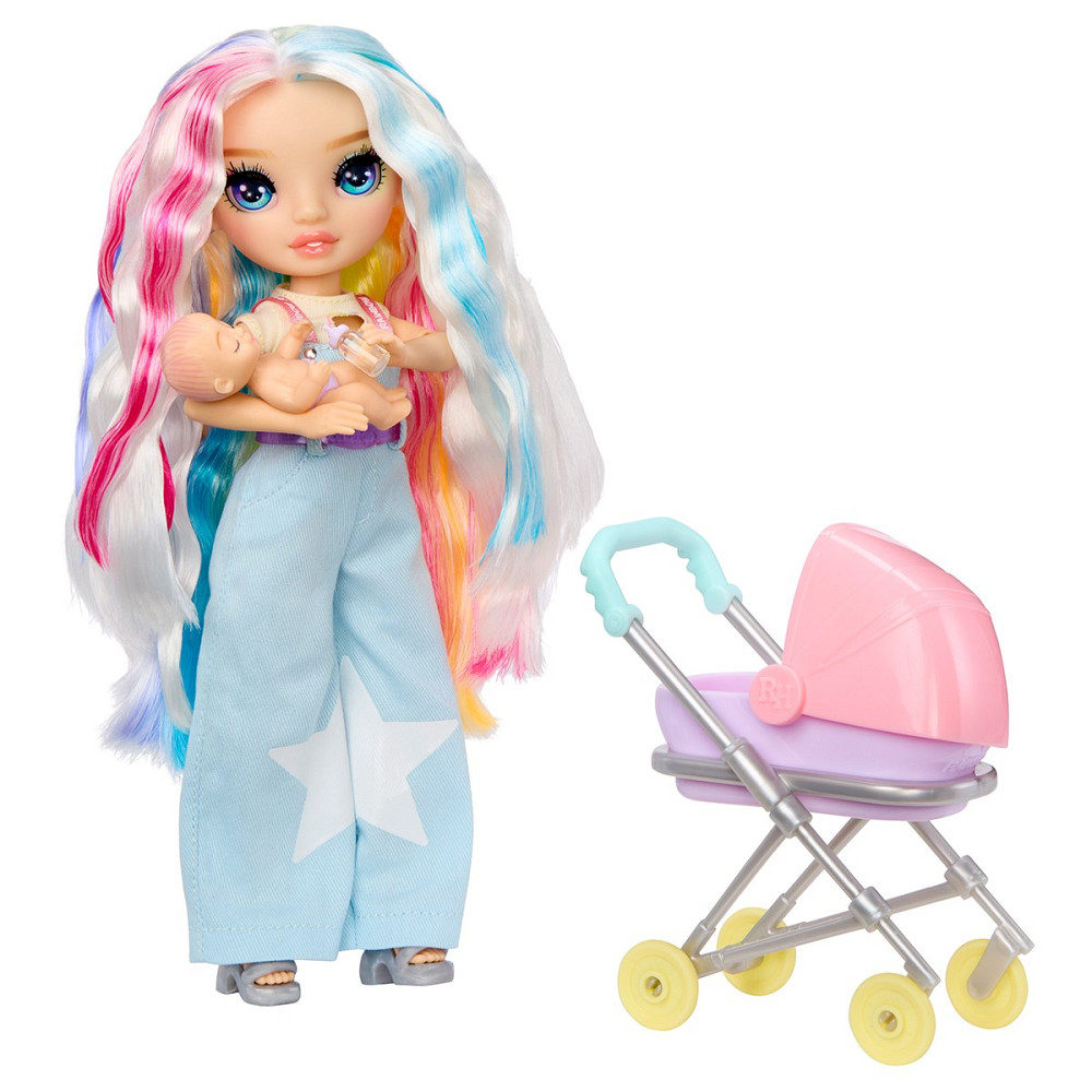 Ігровий набір з ляльками Rainbow High серії Junior High Babysitters — Амая Днепр - изображение 3