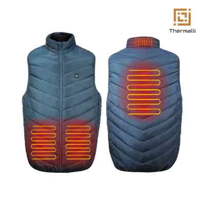Жилет з підігрівом Thermalli Val Cenis синій XL (10100105-44XL) Вінниця