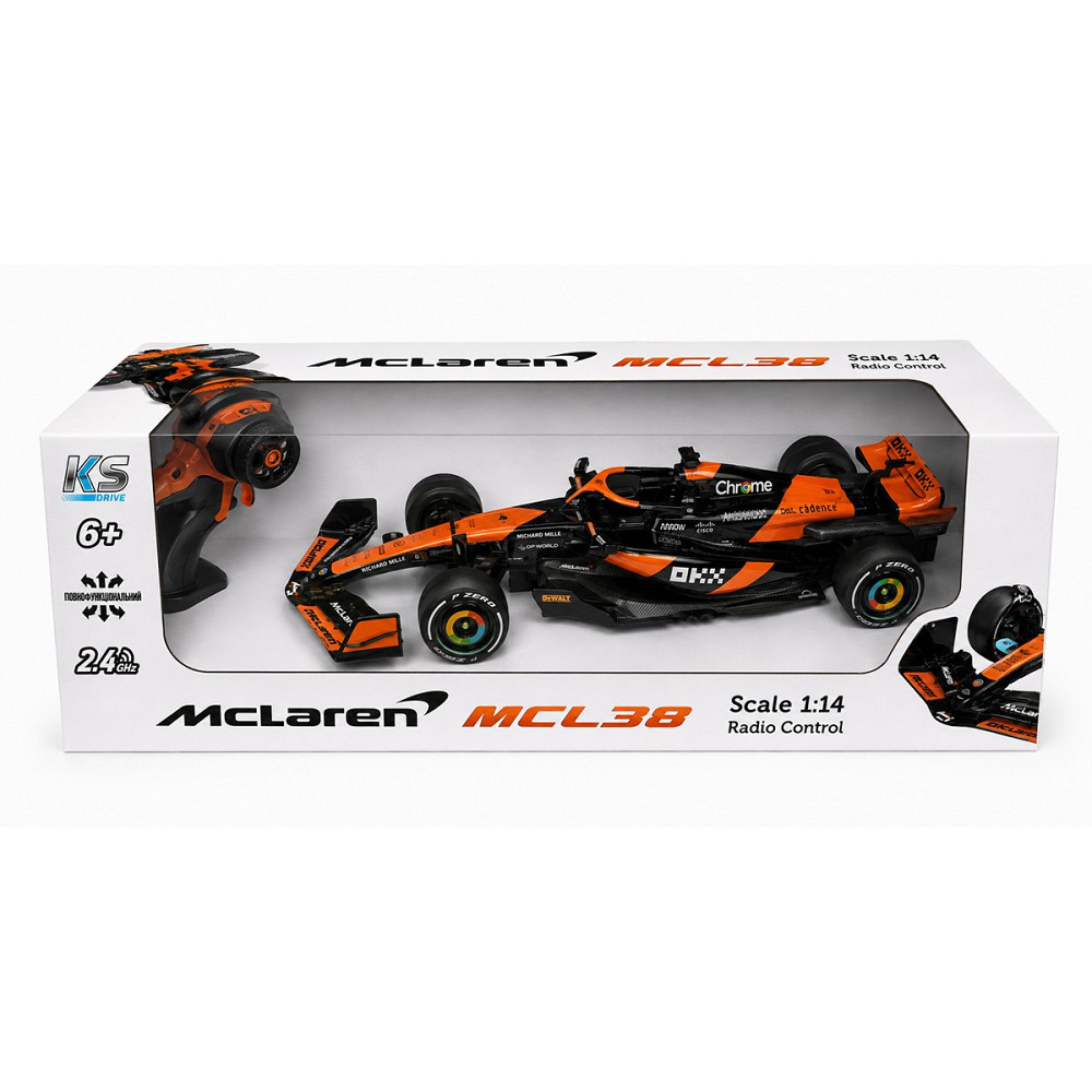 Автомобіль KS Drive на р/к – McLaren MCL38 (1:14) Дніпро - фото 1
