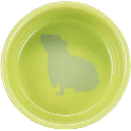 Миска Trixie для грызунов с принтом морская свинка керамическая 250 мл 11 см Киев