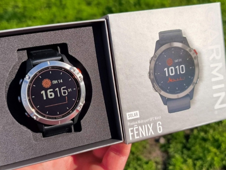Смарт -Часы Garmin Fenix 6 Solar 47mm. Украинская Мова , NFC Киев - изображение 7