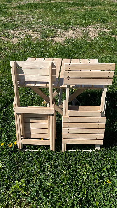 Стілець розкладний 35х40 - Ясен Киев - изображение 7