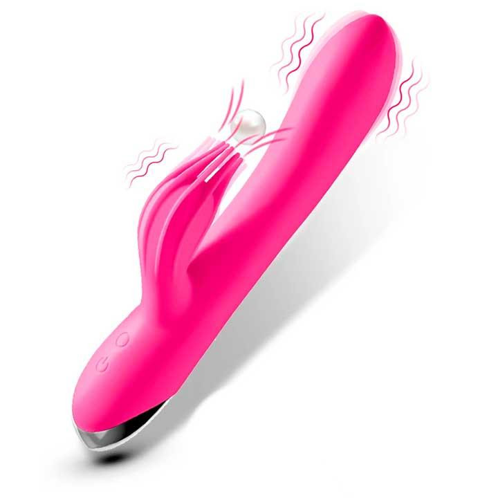 Вібратор кролик для точки G і клітора Mr. Rabbit фуксія Вінниця - фото 1