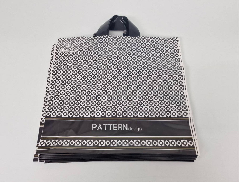 Пакет із петльовою ручкою (38 *34) "Візерунок "Ренпако (25 шт.) Харків - фото 1