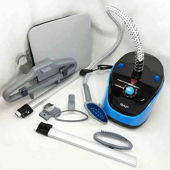 Отпариватель вертикальный для одежды со стойкой RAF R.3038 1800 W. YS-456 Цвет: синий Киев