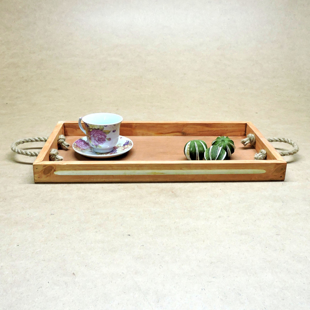 Піднос дерев'яний "Шарлеруа 50х27" амаретто Миколаїв - фото 2