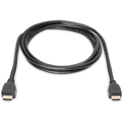 Кабель мультимедійний HDMI M to HDMI M 2.0m Digitus (AK-330124-020-S) Вінниця - фото 1