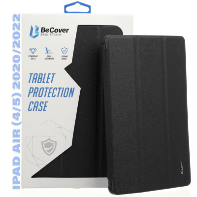 Чехол для планшета BeCover Tri Fold Hard TPU Apple iPad Air (4/5) 2020/2022 10.9" Black (711106) Винница - изображение 1