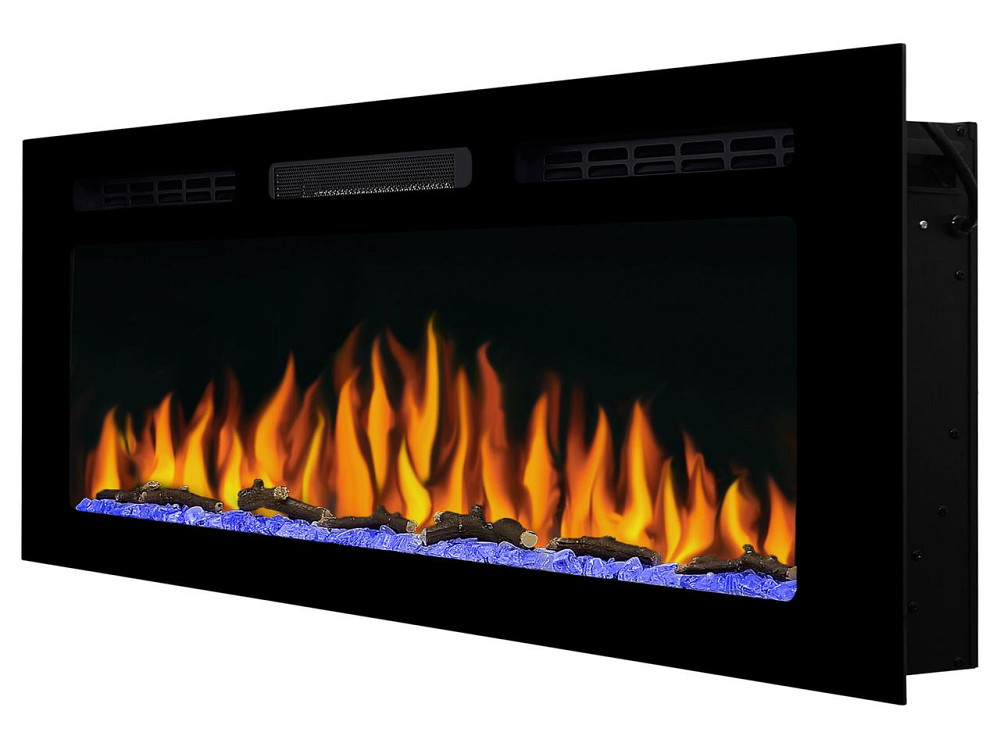 Електрокамін настінний / вбудовуваний ArtiFlame AF50WR з обігрівом і звуком горіння вогню Київ - фото 4