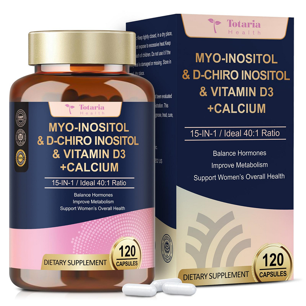 MYO+D-CHIRO INOSITOL 120caps 40serv 60serv Луцк - изображение 1