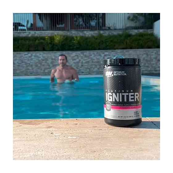Передтренувальний комплекс Optimum Nutrition Platinum Igniter 380 g (Berry Lemonade Blast ) Луцьк