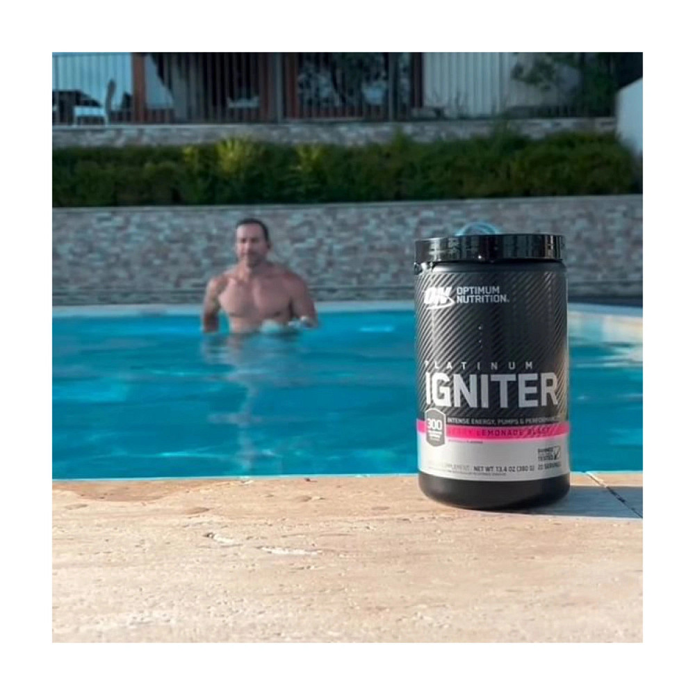 Передтренувальний комплекс Optimum Nutrition Platinum Igniter 380 g (Berry Lemonade Blast ) Луцьк - фото 4