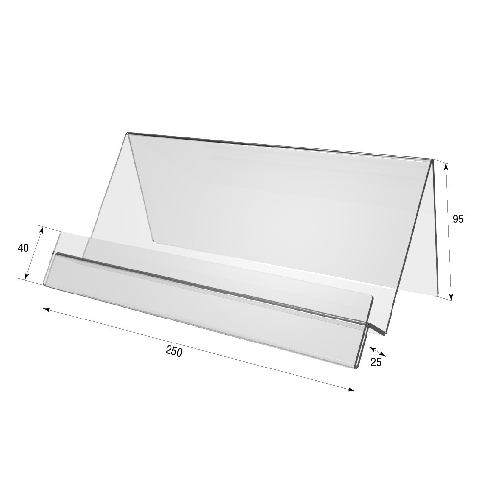 Подставка EKOSTAR для планшета или смартфона ширина 250 мм Киев - изображение 3