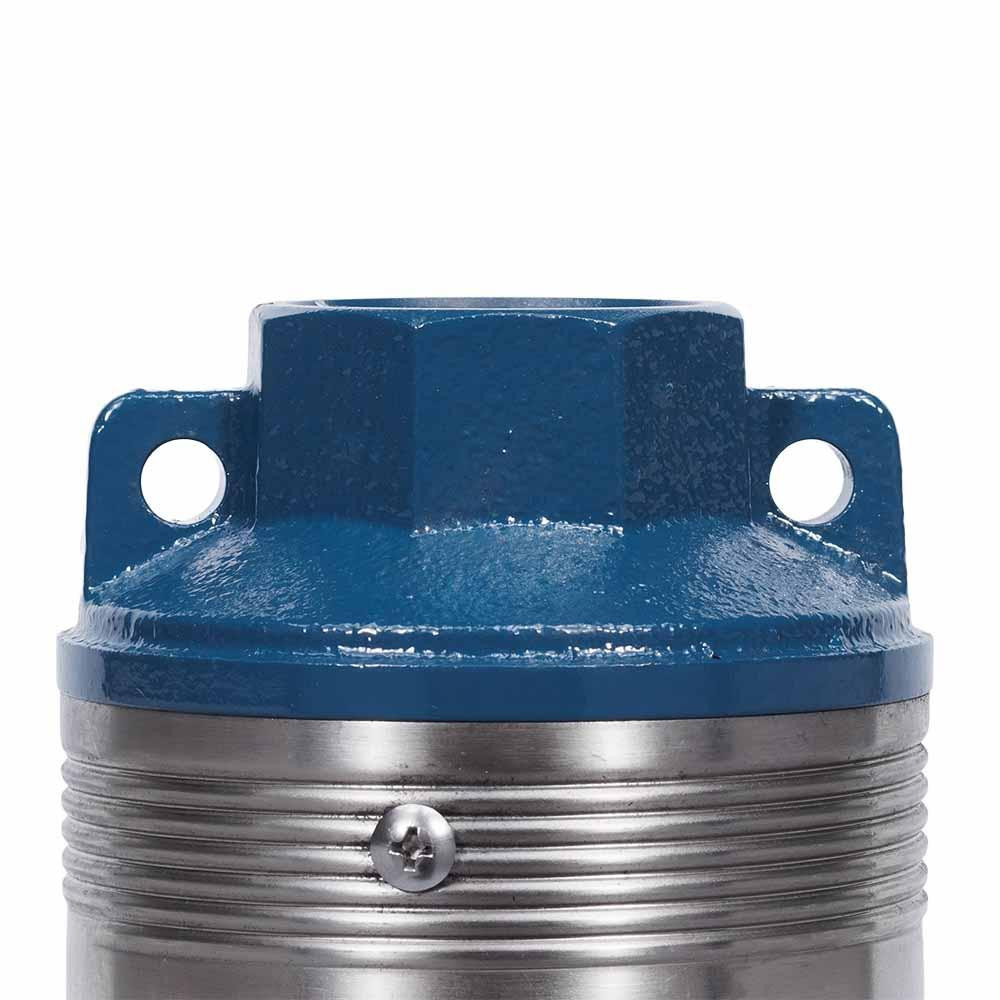 Насос центробежный 1.1кВт H 127(98)м Q 55(35)л/мин Ø102мм mid AQUATICA 4QJD3-18-1.1 (778125) Ровно - изображение 6