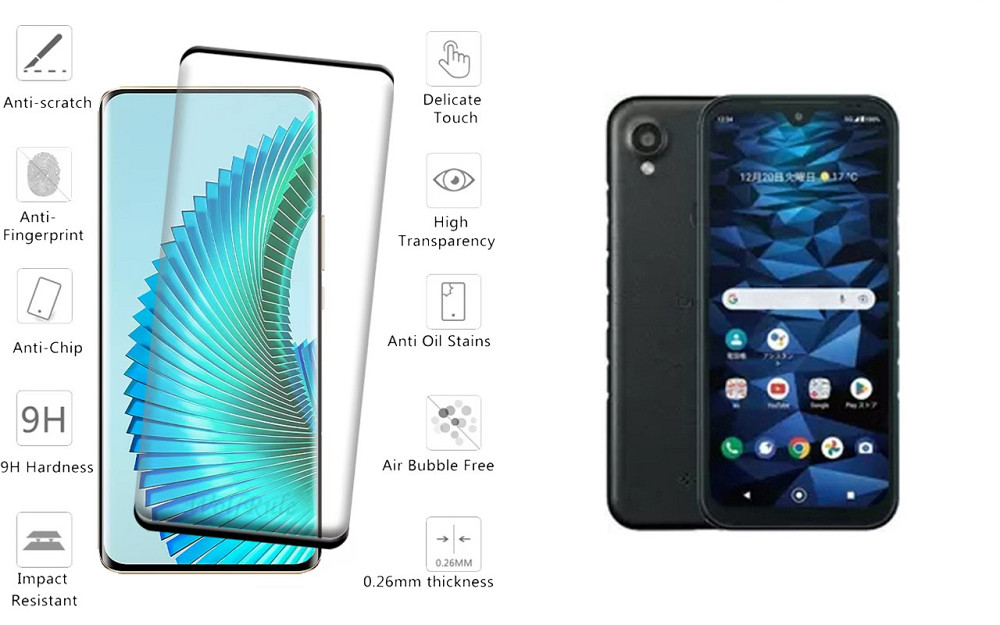 Захисне скло HyperGlass Pro для Kyocera Dingo SX3 – максимальна чутливість та захист Київ - фото 2
