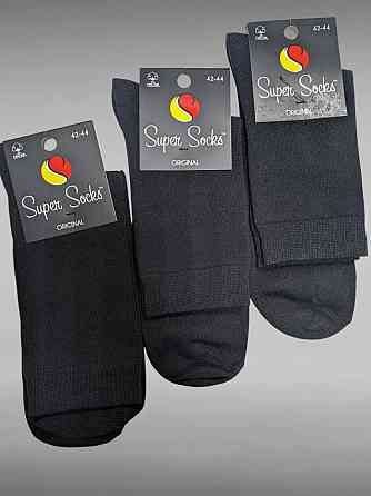Носки мужские высокие. Теплые с махрой внутри (3шт в уп) SuperSocks art.030 42-44 Киев