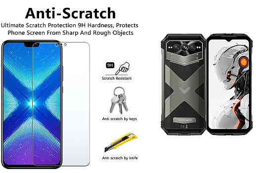 Защитное стекло NeoGlass для DOOGEE V Max, V Max Plus, V Max Pro – ультрапрозрачное и устойчивое Киев