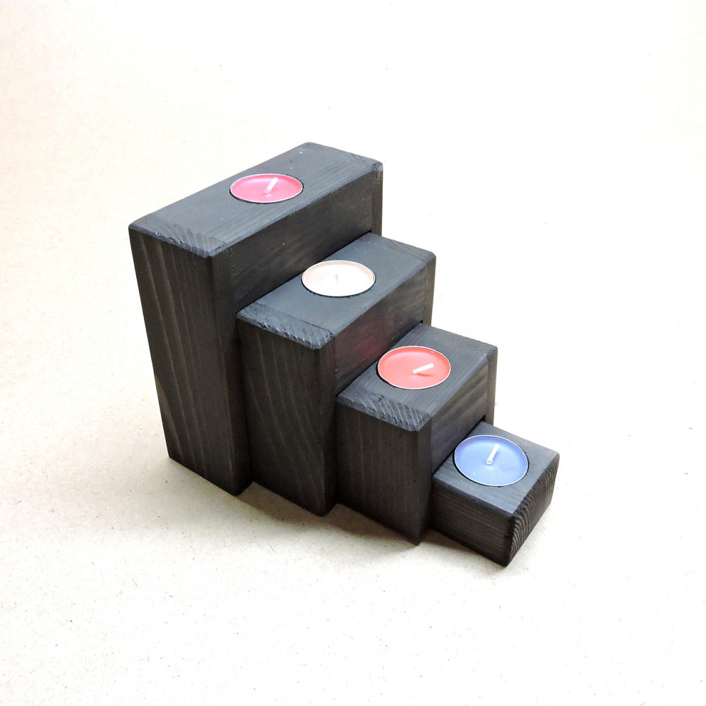 Підсвічник "Гефест" венге Миколаїв - фото 1