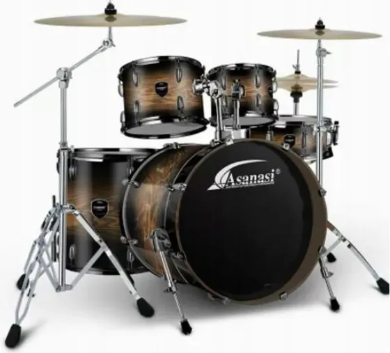 Ударная установка  Perkusja (zestaw perkusyjny) - Asanasi BF301-Brown Киев