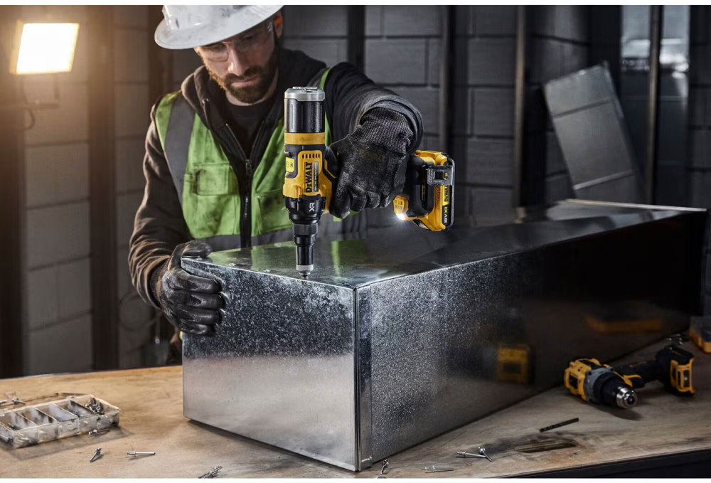 Професійний акумуляторний заклепочник DeWALT DCF403NT : без АКБ, безщітковий (DCF403NT) Київ - фото 10