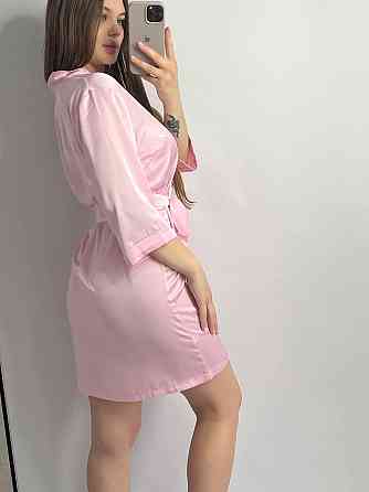 Халат жіночий шовковий під пояс Зефірний XL Харків