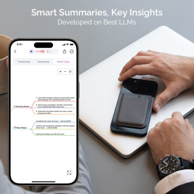 Цифровой диктофон PLAUD AI Note Silver (NB-100-SI) Винница - изображение 4